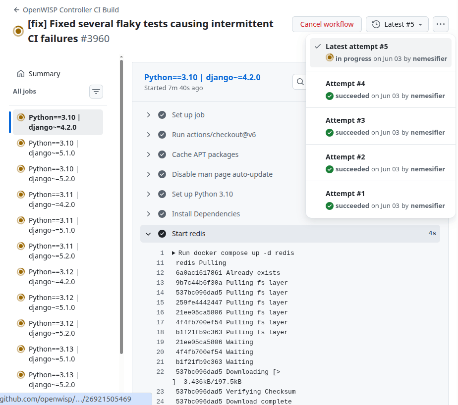 [fix] Fixed several flaky tests causing intermittent CI failures