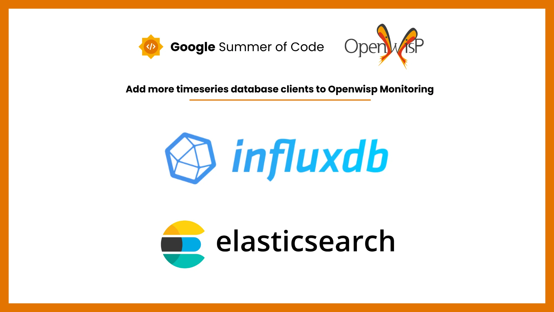 Google Summer of Code, OpenWISP Monitoring Time-Series Database Backends