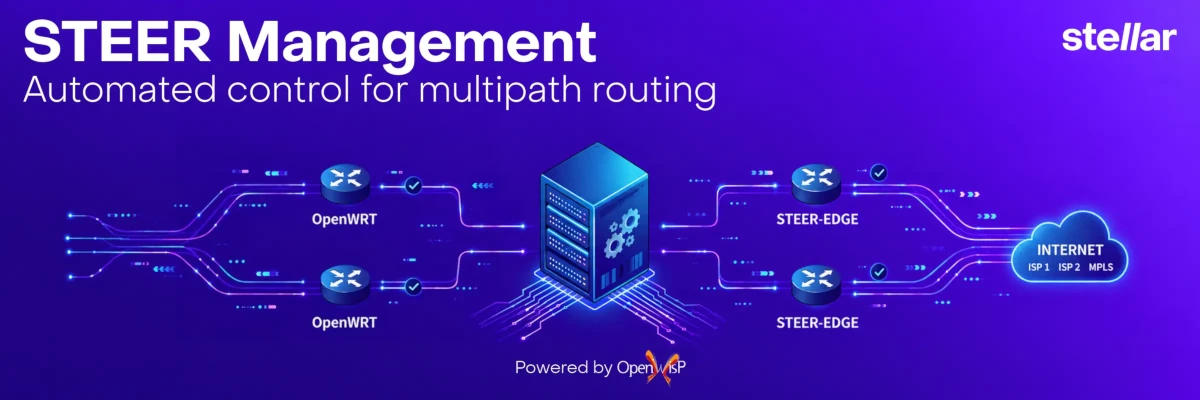 Stellar's OpenWISP extension: STEER-MANAGEMENT