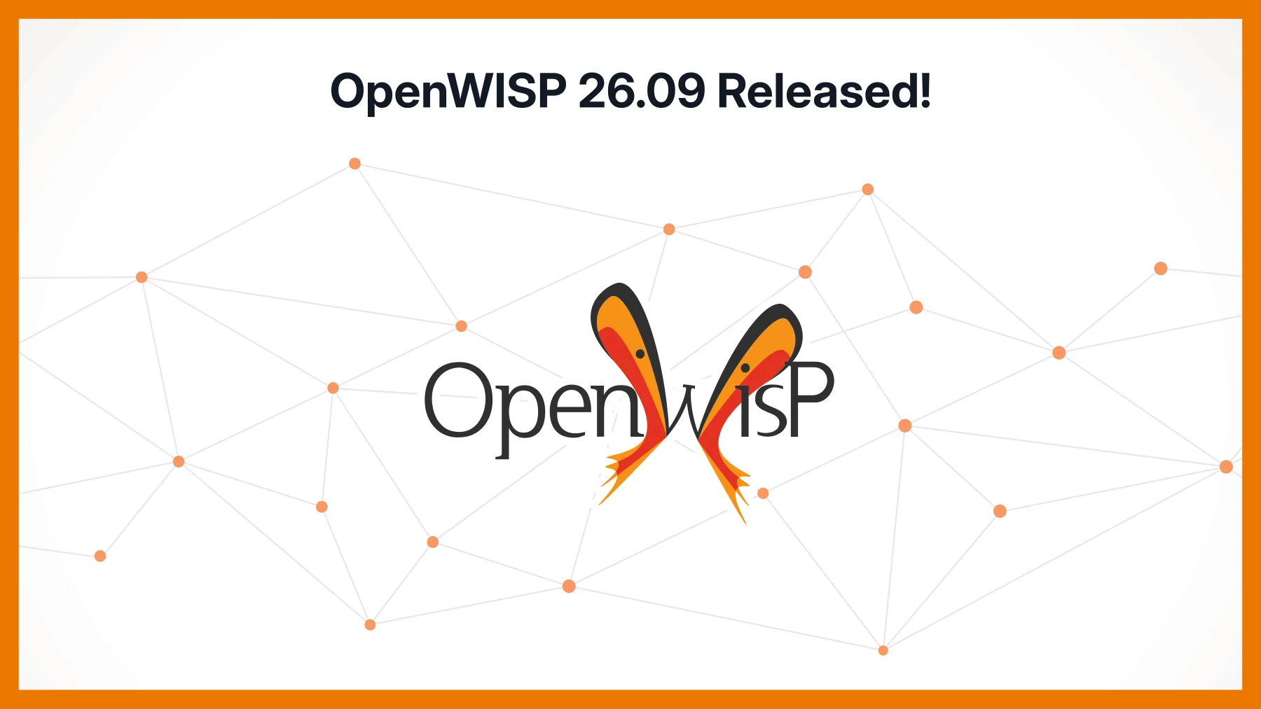 OpenWISP 26.09 released!